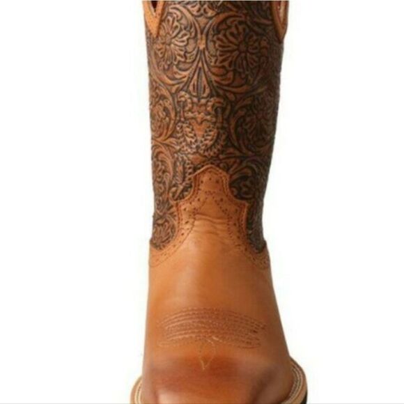 Twisted X Ruff Stock Western Performance Boots- Broad Square Toe - Picture 6 of 13